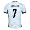 Virallinen Fanipaita Portugali Ronaldo 7 Vieraspelipaita Euro 2024 - Miesten